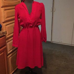 Red dress size 6